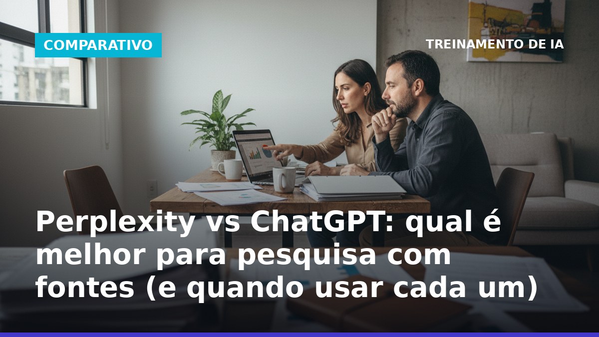 Perplexity vs ChatGPT para pesquisa com fontes em português no trabalho